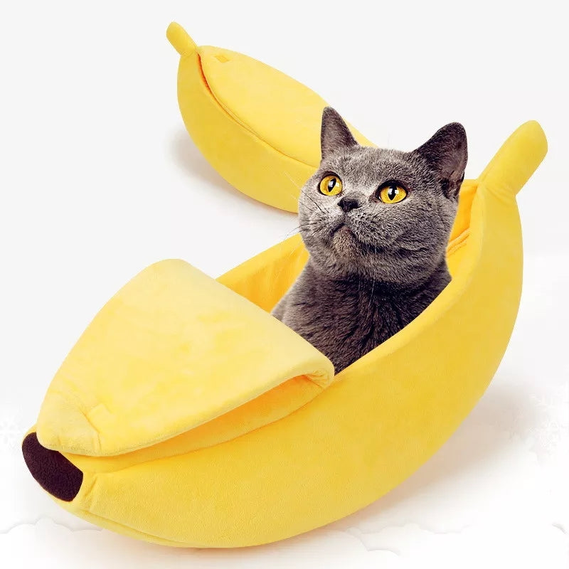 Cama Confortável para Gato - Estilo Banana Mega Mulher store 