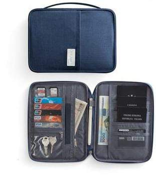 Carteira de passaporte 200000523 AXL Decor Azul Escuro 