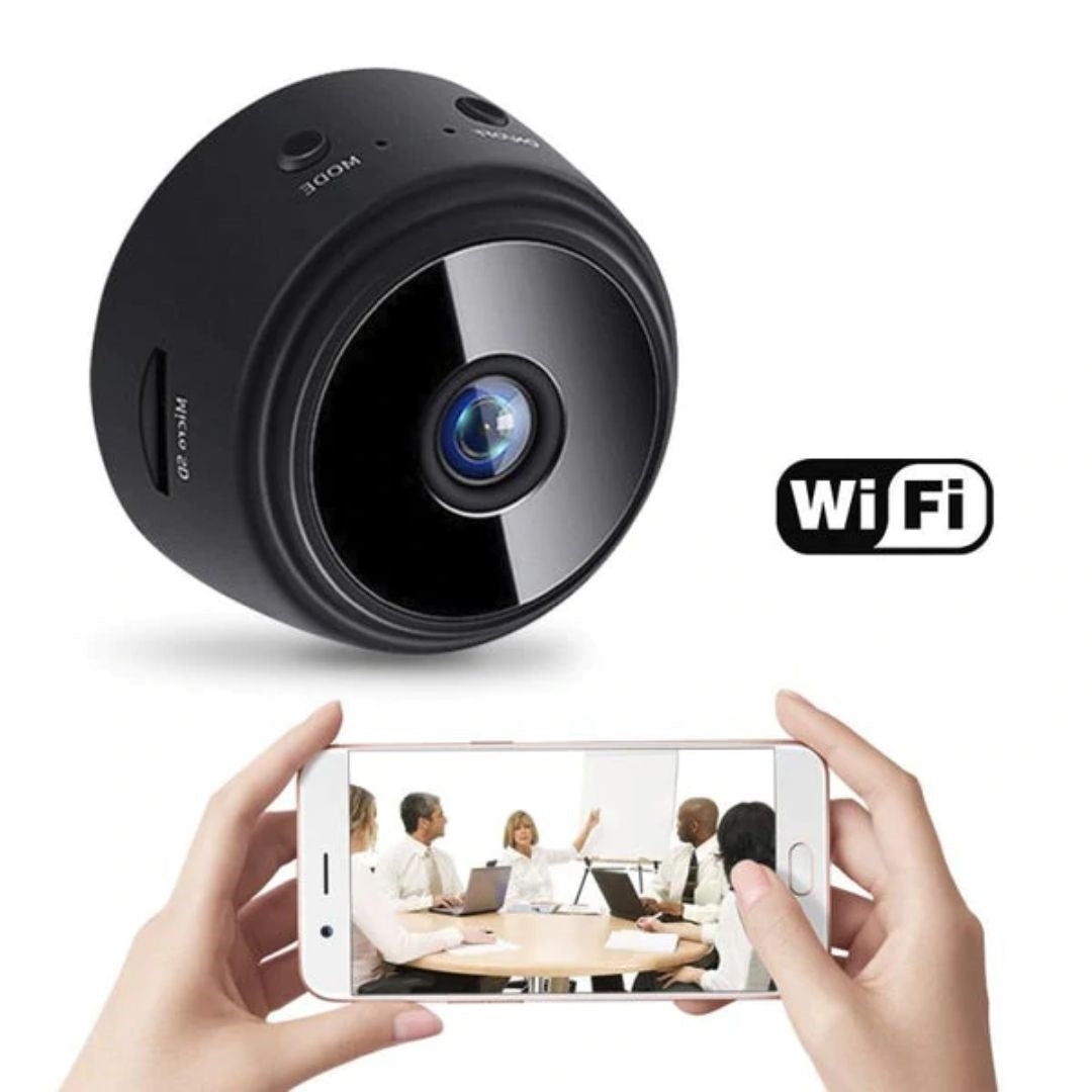 Micro Câmera Espiã 2k Full HD - Sensor Wifi 1080p Mega Mulher store 