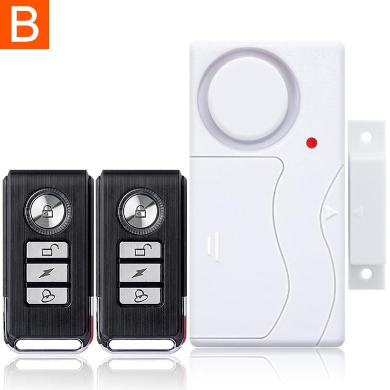 Sensor Magnético de Controle Remoto com Alarme antirroubo de porta e janela 200004339 Reluxer Shop Kit B 