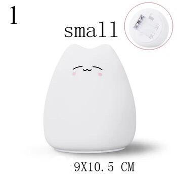Small- Luz de LED Sensor de Toque de Gato - Pilha/USB 39050508 Reluxer Shop Small mini -1 
